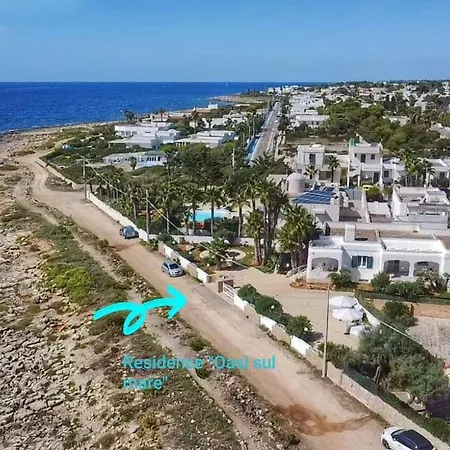 Oasi Sul Mare Fronte Mare Villino 7 Vista Giardino トッレ・スーダ
